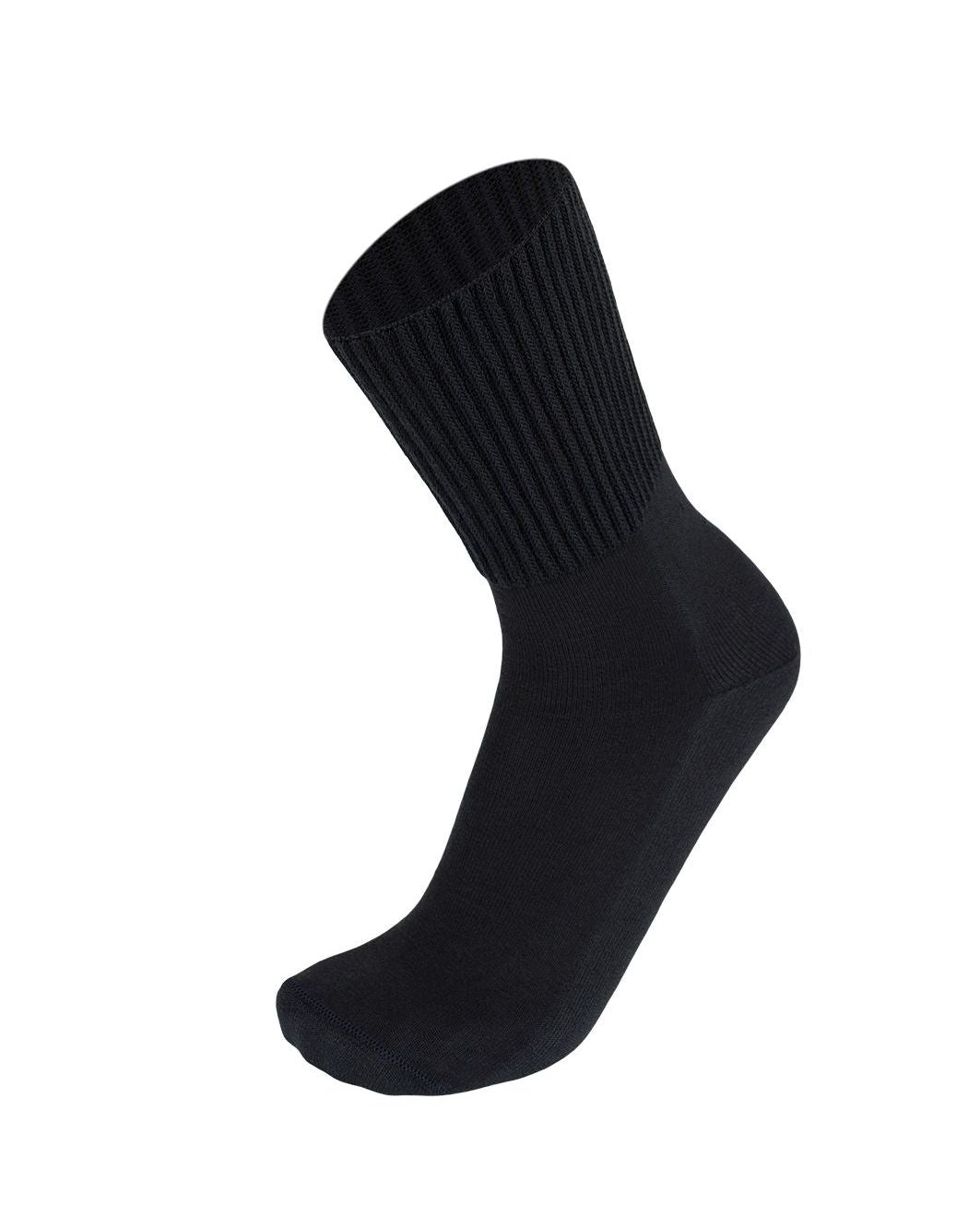 Skarpety bezuciskowe GRUBE czarne Quattroxy™ PODINO®
