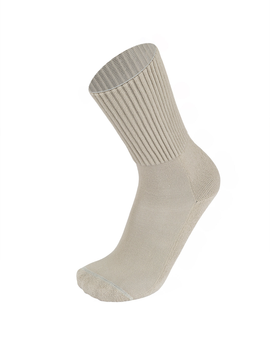 Skarpety bezuciskowe GRUBE beżowe Quattroxy™ PODINO®