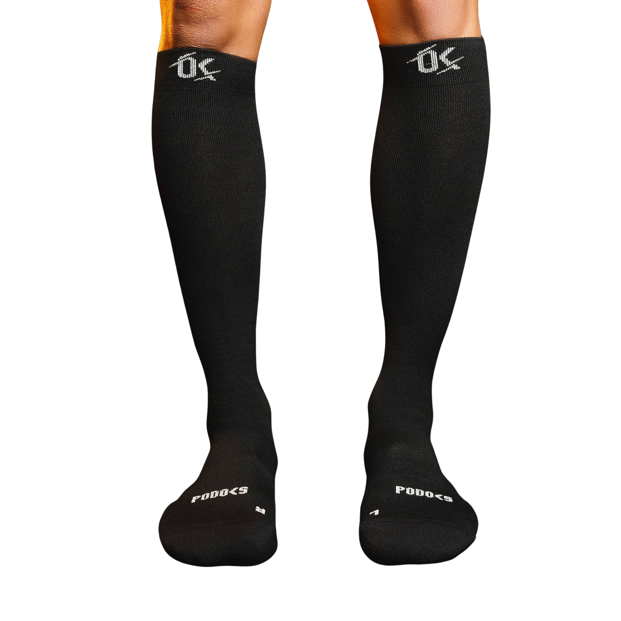 Podkolanówki kompresyjne 2 stopień, czarne, Podoks
