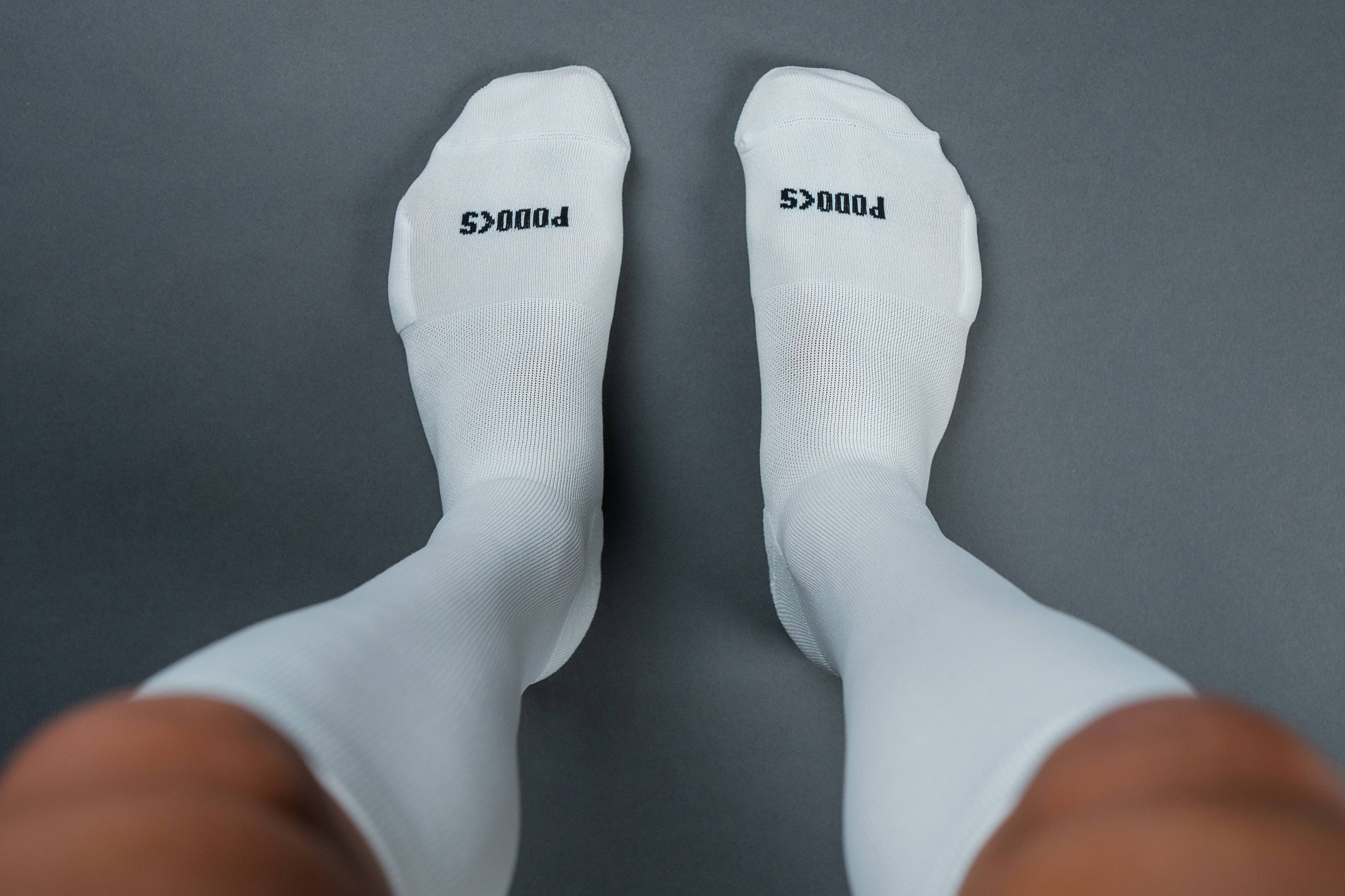 Podkolanówki kompresyjne 2 stopień, białe, Podoks